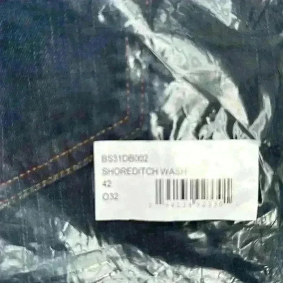 Ben Sherman Shoreditch Wash 5 Pocket Slim Denim Size 42 x 32 - Picture 5 of 7